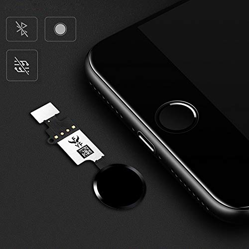 Gvkvgih Latest Home Button Replacement For Iphone 7 7Plus 8 8Plus, Home Button Main Key Flex Cable Assembly Replacement With Repair Tools For Iphone 7 7P 8 8P (Version4.0 Black) #TOP5