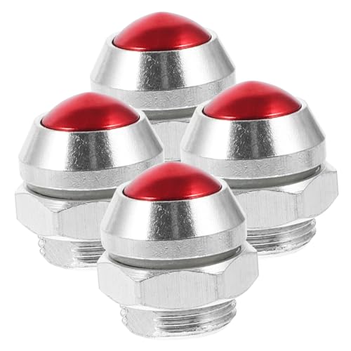 FUTUREORYY 4 Piezas Válvula de Seguridad para Olla Válvula de Antiobstrucción Resistente Altas Temperaturas Fácil Instalación Repuesto Compacto para Cocinas