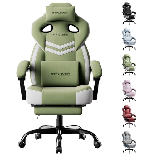Image of GTPLAYER Gaming Chair for Adults, Ergonomic High Back Chair with Footrest