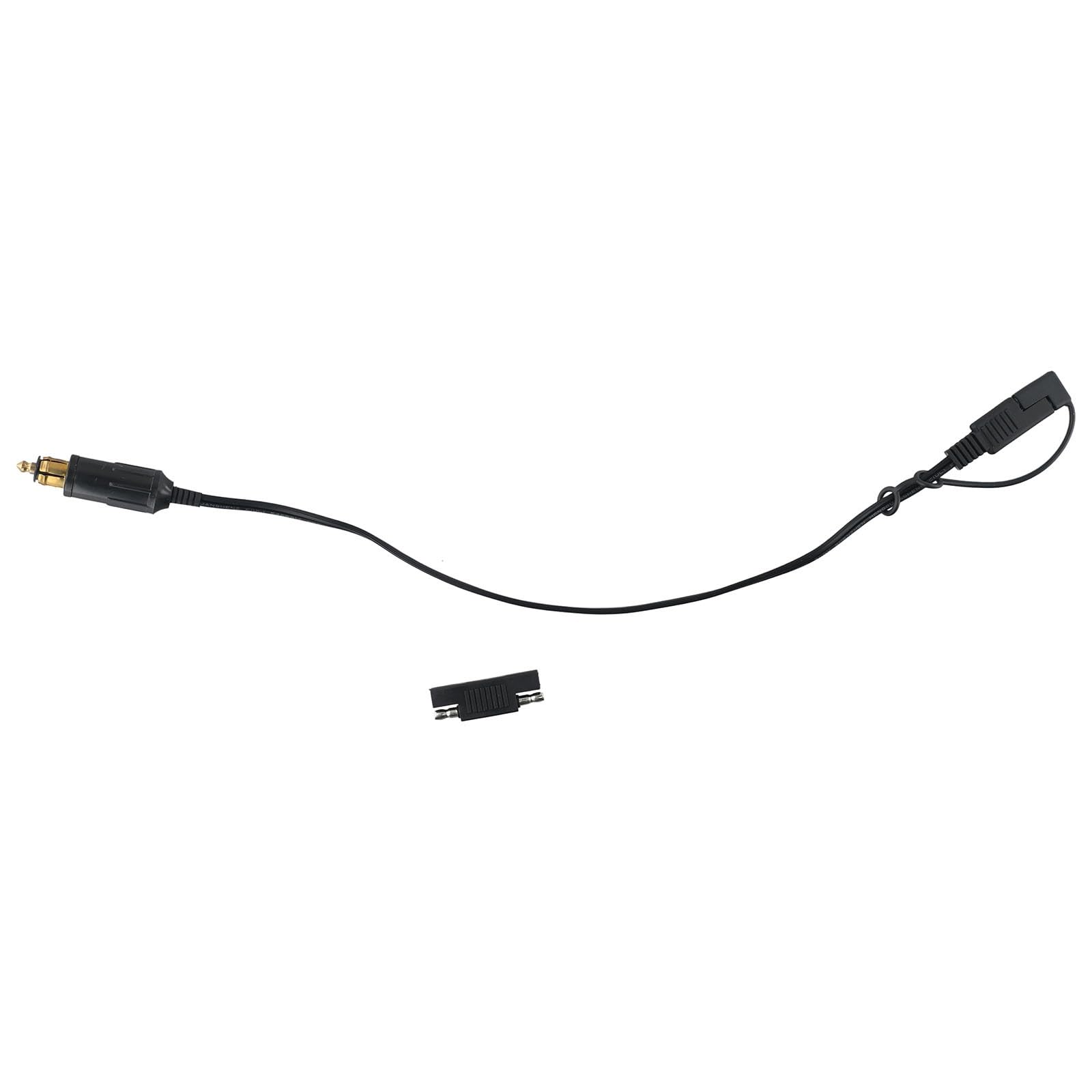 SAE auf für BMW Motorrad-Batterie-Ladekabel, 40,9 cm, 18 AWG, Schnellanschluss zum Laden, Heizen, GPS und Reifenaufpumpen, stabiler Kunststoff-Metalldraht