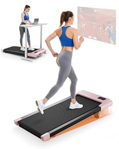 Superun Walking Pad mit Steigung 6%, Laufband mit App Erlebnis vor Ort