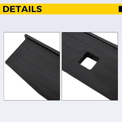 غطاء كاب مقولب علوي KUAFU متوافق مع 2017-2022 فورد F250 F350 Super Duty Flex Step استبدال HC3Z-9940602-A FO1904134 قطعة مركز خلفي