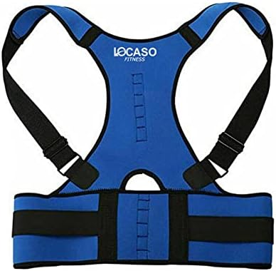 Walgreen Xample Posture Corrector for Men and Women, Upper Back Brace for Clavicle Support, Adjustable Back Straightener and Providing Pain Relief from Neck, Back & Shoulde (Small)