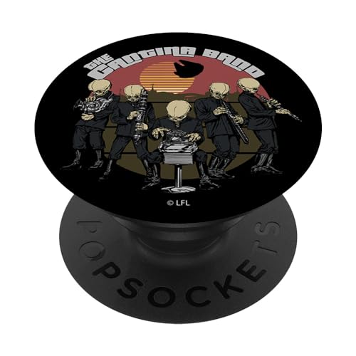 Popsockets-Star Wars Star Wars Vintage Cantina Band Badge PopGrip: Agarre intercambiable para Teléfonos y Tabletas