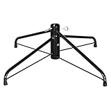 Puleo International 22 Inch Folding Stand for 6.5 to 8 Tree, Black (253-MTB-22)