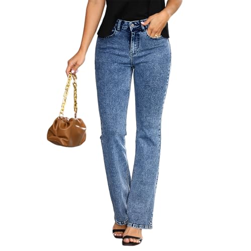 fashion acid wash jeans