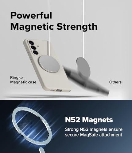 Coque Samsung S26 Plus Ringke Silicone Magnetic Stone et Verre Trempé - 5