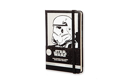 Moleskine 2016 Star Wars Limited Edition Weekly Notebook, 12 Month, Pocket, Black, Hard Cover (3.5 x 5.5)