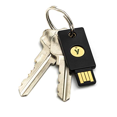 Yubico Security Key, Yubikey 5, Nfc Login, U2F, Fido2, Usb-A Ports, Dual Verification, Heavy Duty, Shock Resistant, Waterproof #TOP5