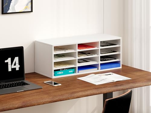 Range Document A4 Bois pour Stopper le Désordre des Papiers de Bureau - 7