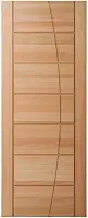 Cruzeiro Porta em Madeira Maciça Eucalipto 210x82cm Natural