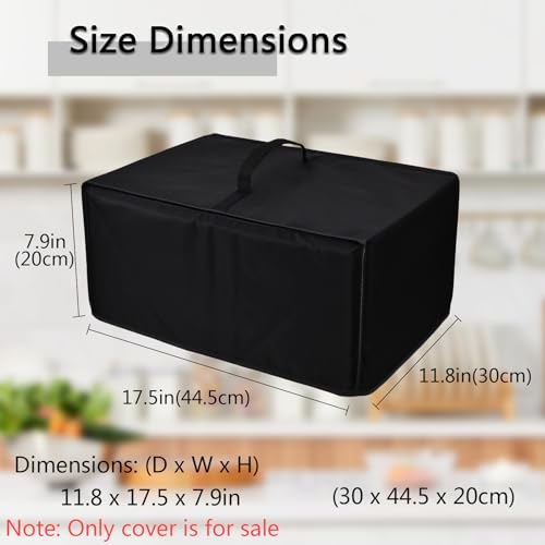 CouldyCasi Toaster Oven Cover Heavy Duty Heat-resistant Waterproof Dust-Proof Protective Case for BLACK+DECKER 4-Slice Crisp 'N Bake Air Fry Toaster Oven TO1787SS/TO1313SBD by CouldyCasi - Image 3