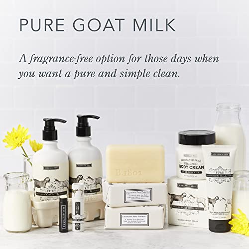 Beekman 1802 Goat Milk Soap Bar, Pure (Fragrance Free) - 9 Oz, Pack Of 4 - Nourishes, Moisturizes & Hydrates The Body - Good For Sensitive Skin - Cruelty Free #TOP3