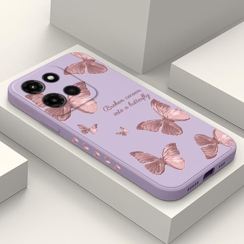 Coque Moto G Stylus 5G 2025 silicone souple étui protection motif floral