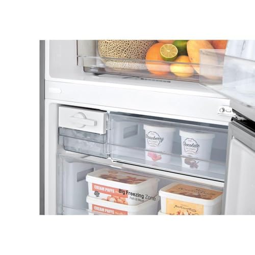 Geladeira Smart LG Frost Free Inverter 451L Inverse Inox Look 220V GC-B569NLL2