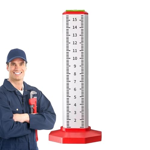 Regla De Nivelación De Techo - Regla De Igual Altura Para Carpintería, Escala Graduada De Albañil | Regla De Posicionamiento De Nivel, Regla De Elevación Horizontal Herramienta Manual Para Padres
