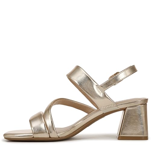 LifeStride Womens Celia Slingback Strappy Dress Sandals Heeled Sandal Gold Metallic by LifeStride - Used condition - Image 9