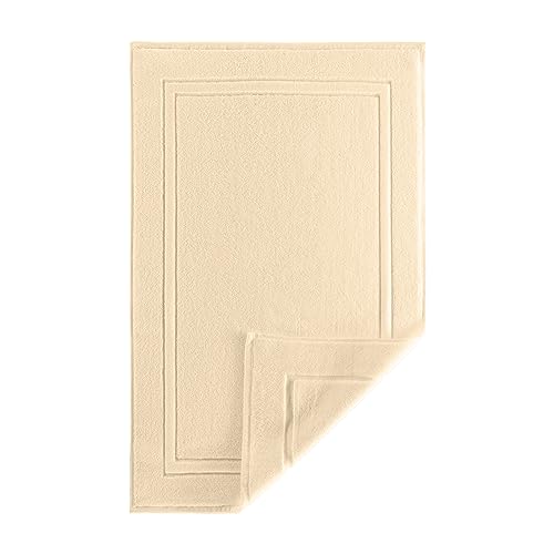 ALIBI Bath Mat Floor Towel| 1 Pack Super Soft & Absorbent Luxury Cotton Towel - Sand 44X26