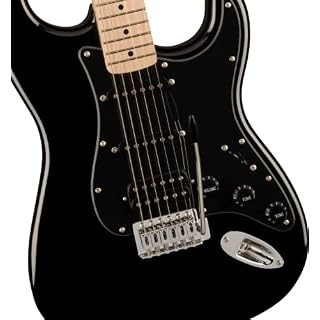 Squier Sonic Stratocaster HSS MN Black - Guitare Électrique – Image 3