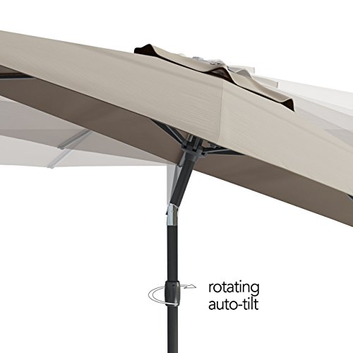 Corliving Patio Umbrella, Grey #TOP3