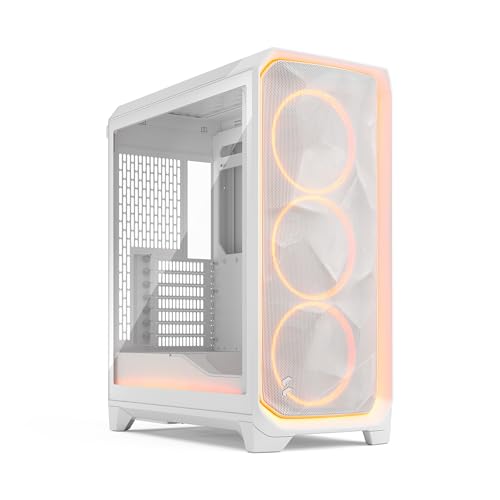 Fractal Design Meshify 3 Ambience Pro RGB White TG Clear Tint - Computer Case by Fractal Design - Used condition - US$144.91