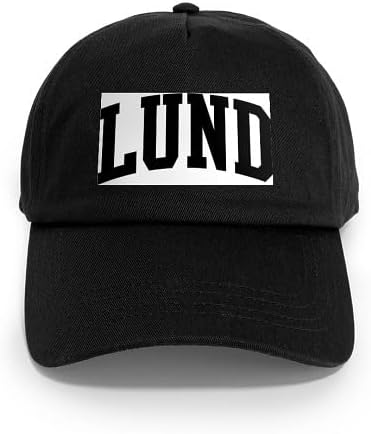CafePress Lund (Curve Black) Cap Adjustable Baseball Cap