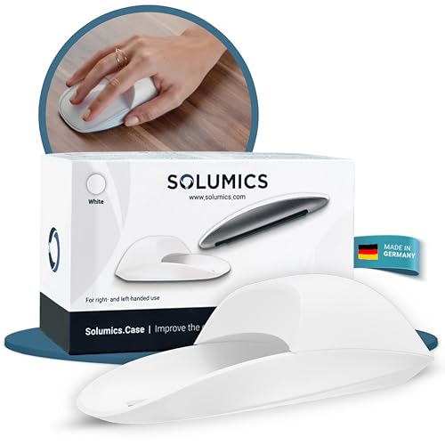 Magic Mouse Case for Enhanced Handheld | Magic Mouse Upgrade | A Compact Case for Apple Mouse | The Perfect Base | Suitable for All Versions (White)