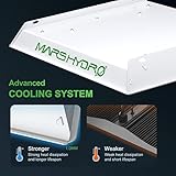 MARS HYDRO TS600 100W LED Grow Light for Beginners, New Diodes Layout Full Spectrum Growing Lamps for Indoor Plants Hydroponic Seed Starting Vegetables Bloom in 2x2 Grow Tent - Image 5
