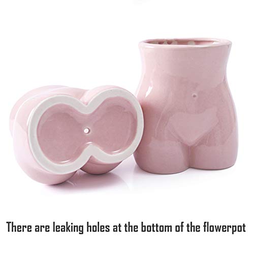 Gelible Body Flower Vase, Ceramic Minimalist Vase Decorative Flower Vase, Flower Arrangement Creative Vase,Home Office Decoration and Events