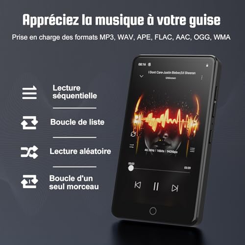 Lecteur MP3 4.02" Android résolvant le manque de stockage audio