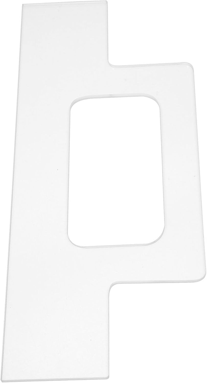 Ciieeo Acrylic Router Template Guide for Kitchen Charcuterie Board with Precise Cutting Guide and Resistant to Deformation, for Woodworking and Kitchen Tasks