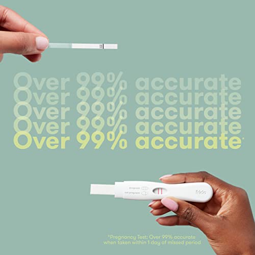 Frida Fertility Ovulation And Pregnancy Test + Track Set - Accurate, Early Detection - Find Your 48 Hour Baby Making Window + Test 6 Days Before Missed Period #TOP2