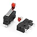 Produktbild Kcopo Mikroschalter Schalter mit Roll Hebel AC 125V 250V 5A 3 Pins SPDT Momentaner Mikro Endschalter Druckknopf Aktion 10 Stück