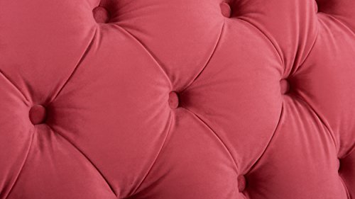 Jennifer Taylor Home Mia Settee, Garnet Rose #TOP5