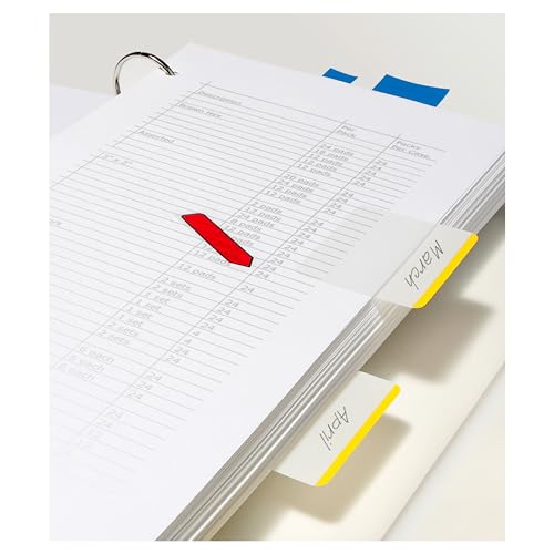 Marcadores de página Post-it 686F-1, cores variadas