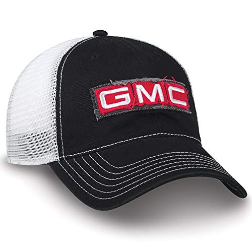 GMC Black White Mesh Hat: Buy Online in 