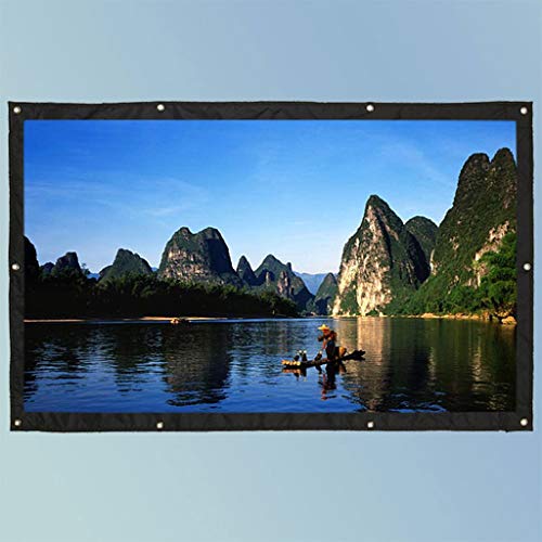 Pantalla de proyección plegable 100 pulgadas 16:9