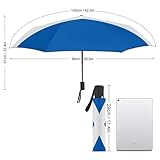 4TH N Lightweight Compact Scotland Flag Automatic Umbrellas with Rain and Sun Protection, Folding Auto Umbrella for Adults Daily Use