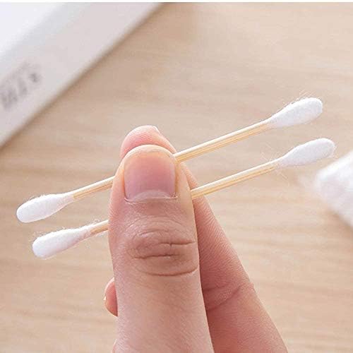 EcoSlurps 600 Bamboo Cotton Buds - British Brand that plants trees every day - Eco friendly cotton swabs, bud and Qtips (6x100 cotton buds)