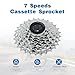 WEEROCK Bike Cassette Sprocket 7 Speeds 11-28T Bicycle Cassette for Mountain Bike MTB Cycling Replacement Part