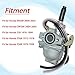 JDLLONG XR50 CRF50 Carburetor Fit for Honda CRF50F Z50 CRF XR 50R Z50R Z50A Mini Trail 50 Mini Bike Carb with Air Filter & Fuel Valve Petcock