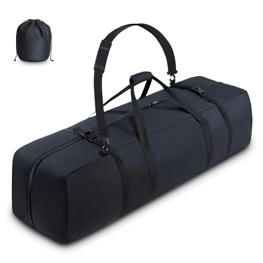 bagmate Multipurpose Telescope Bag – Shock-Absorbent Telescope Carrying Case with Adjustable Shoulder Strap and Extra Storage (39 inches)