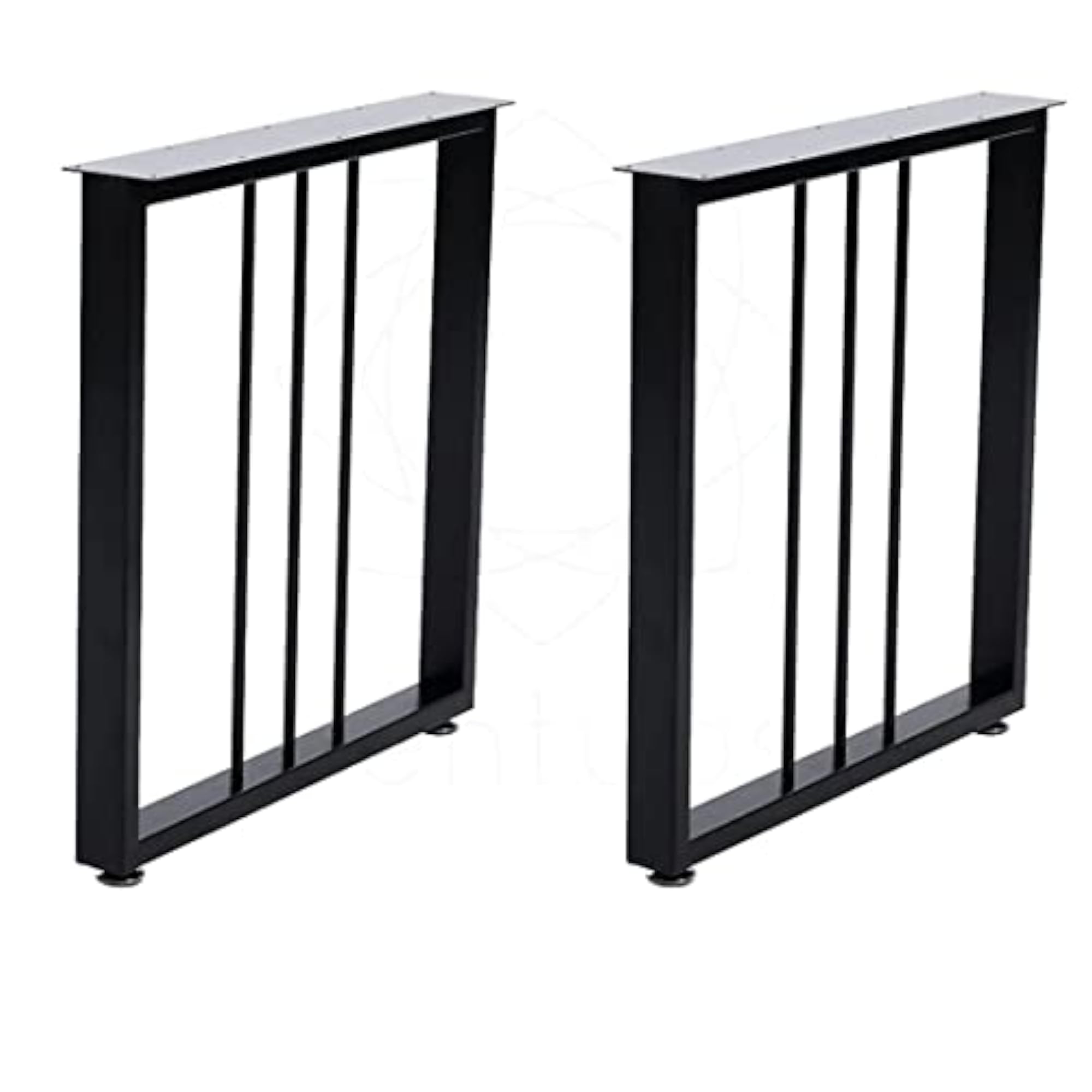 Black Cast Iron Table Legs for DIY Furniture