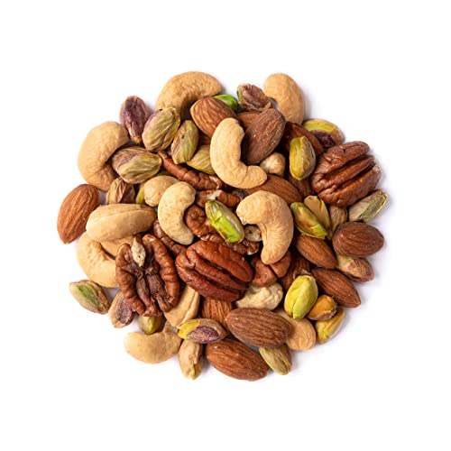 Food To Live Premium Four Nuts Mix, 8 Ounces – A Blend Of Dry Roasted Pistachios, Almonds, Pecans, Cashews, And Almonds With Himalayan Salt, Protein Rich Trail Mix, Healthy Vegan Snack thumb #2