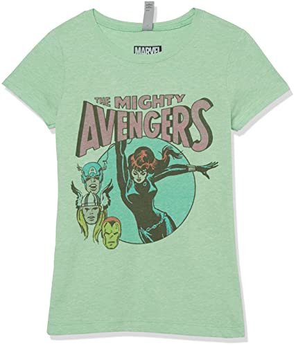 T-Shirt Marvel Retro Fille Idéal pour l'École et le Style Casual