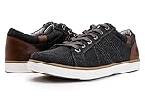 GLOBALWIN Mens Fashion Sneaker Shoes, Black Grey18, Size 11 (GW-M18-BLACKGREY-SZ-11)