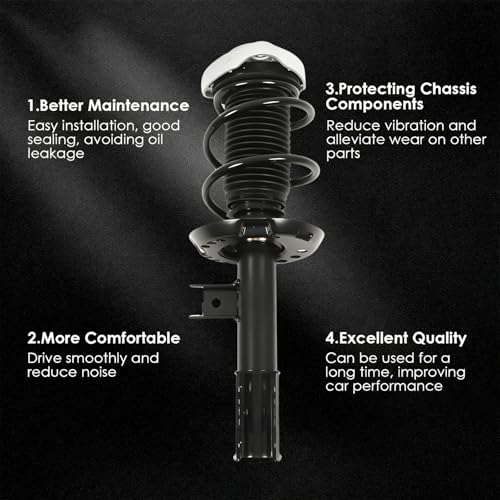 Image of Front Left Strut Assembly Compatible with CLA250 2014-2019 | A1173231500, A1563231700, A1563231900