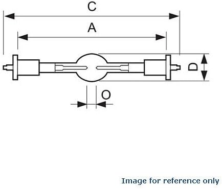 Philip 24525-8 - MSR 1510 SA/DE - Stage and Studio - 1500 Watt - SFC10-4 Base - 6000K