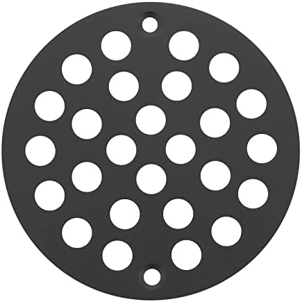 Holge Round 4 Inch Screw-in Floor Drain Cover Replacement Shower ...