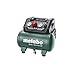 Metabo Kompressor Basic 160-6 W OF – 601501000 – Kompressor mit leistungsstarkem Motor und 6 l Kesselgröße – 1,5 m Kabellänge